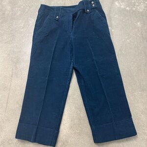 New York & Company Dark Blue Corduroy Trousers